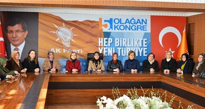 AK Parti Kadın Kolları  kongreleri başladı