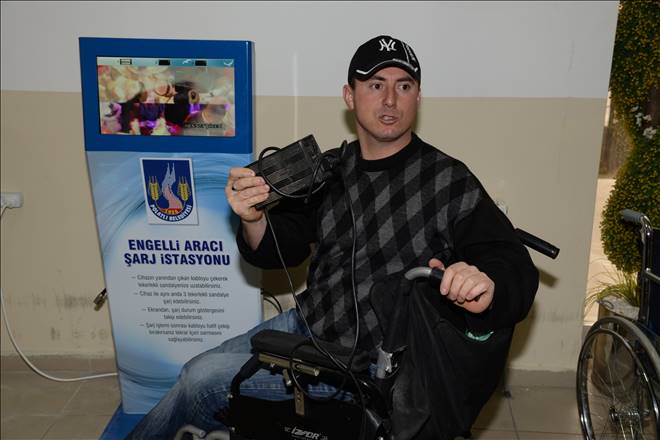 Engelli Aracı Şarj İstasyonu Kuruldu