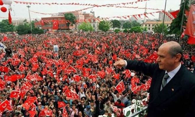 Bahçeli, partisinin Ankara mitinginde konuştu