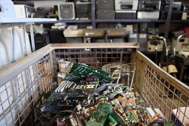 23,5 ton elektronik atık toplandı