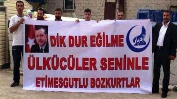 Ankaralı ülkücülerden Erdoğan`a Destek İddiası