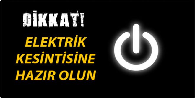 DİKKAT! Ankara`da Bugün 9 İlçede Elektrik Kesintisi