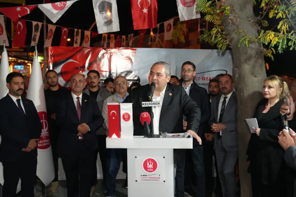 KEÇİÖREN MUHTARLAR DERNEĞİ HİZMET BİNASI TÖRENLE AÇILDI