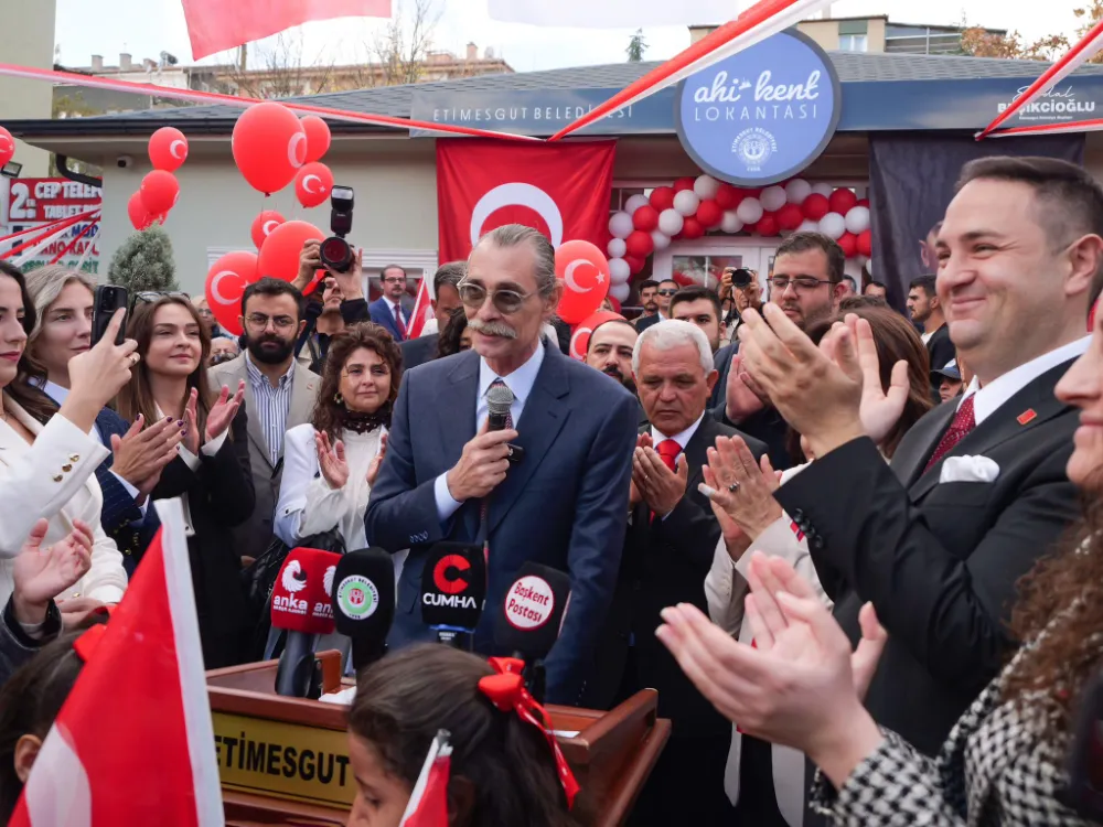 ETİMESGUT’TA BİR İLK: AHİ-KENT LOKANTASI AÇILDI!