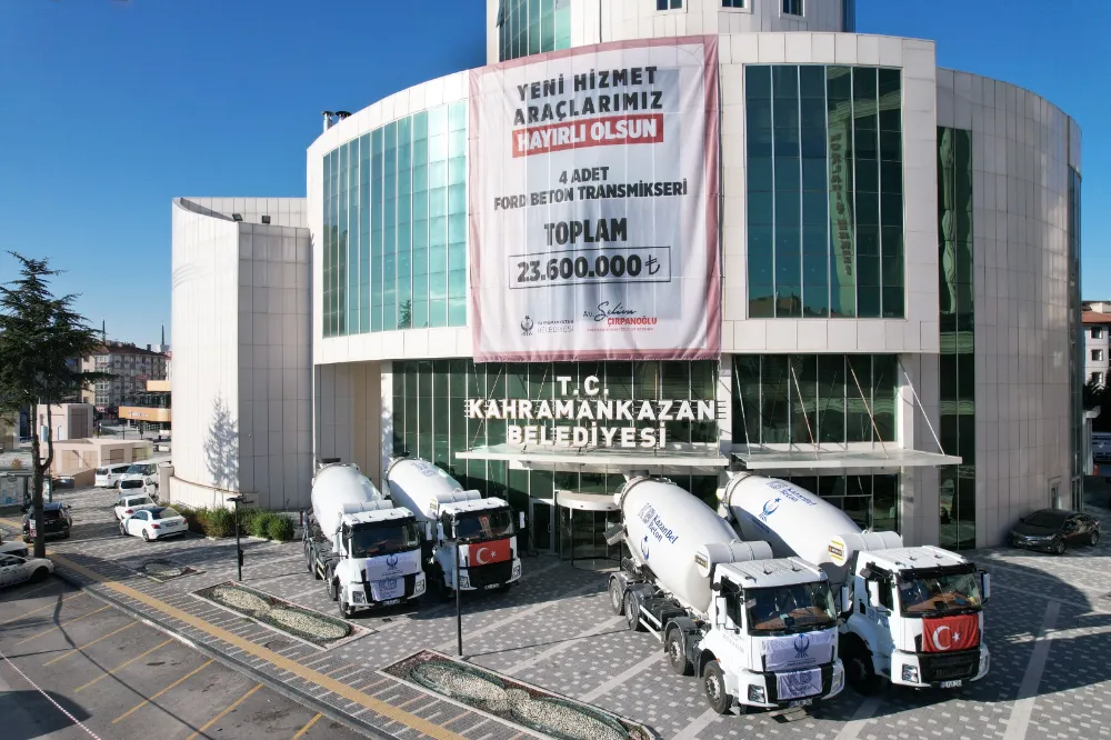 KAZANBEL BETON ARAÇ FİLOSUNU GÜÇLENDİRDİ