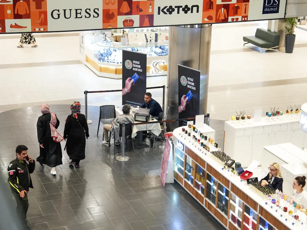 BELEDİYEDEN VATANDAŞA KOLAYLIK: OPTİMUM AVM’DE VERGİ ÖDEME NOKTASI HİZMETE GİRDİ