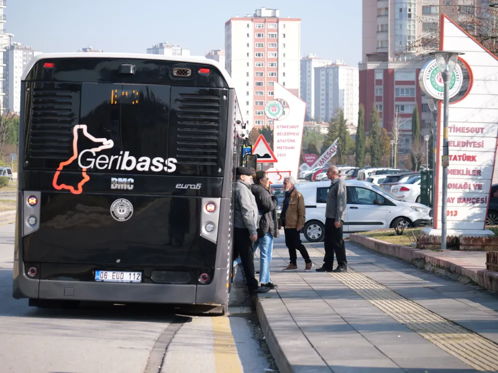 GERİBASS İLE 70 BİN YOLCUYA ÜCRETSİZ HİZMET!