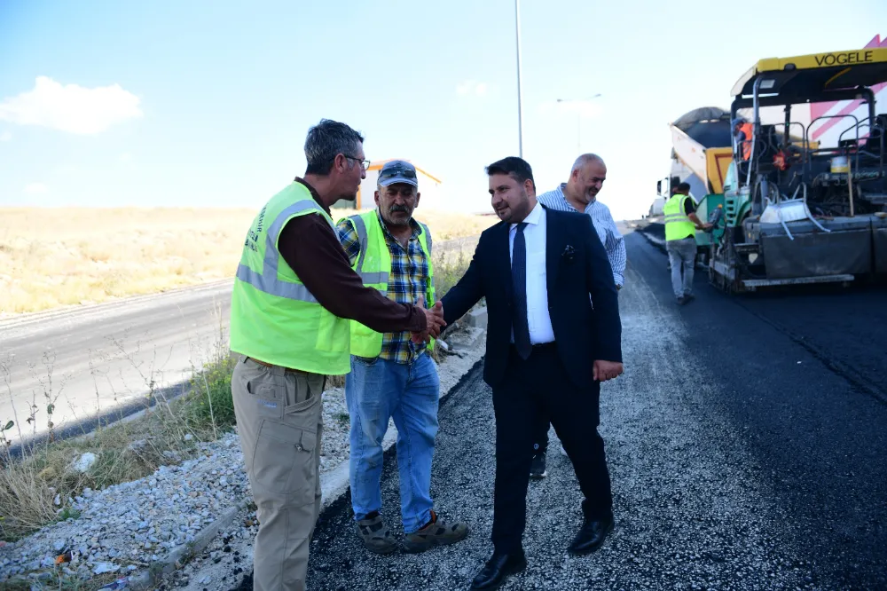 “İLÇEMİZİN HER KÖŞESİNDE HİZMET İÇİN SAHADAYIZ”
