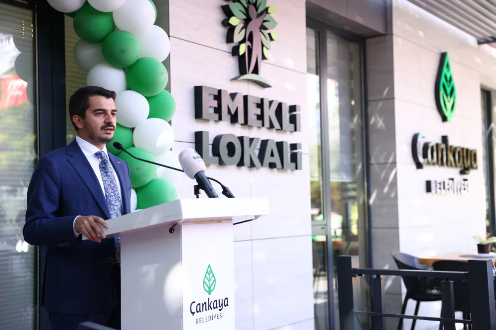 ÇANKAYA’NIN İLK EMEKLİ LOKALİ HİZMETE GİRDİ