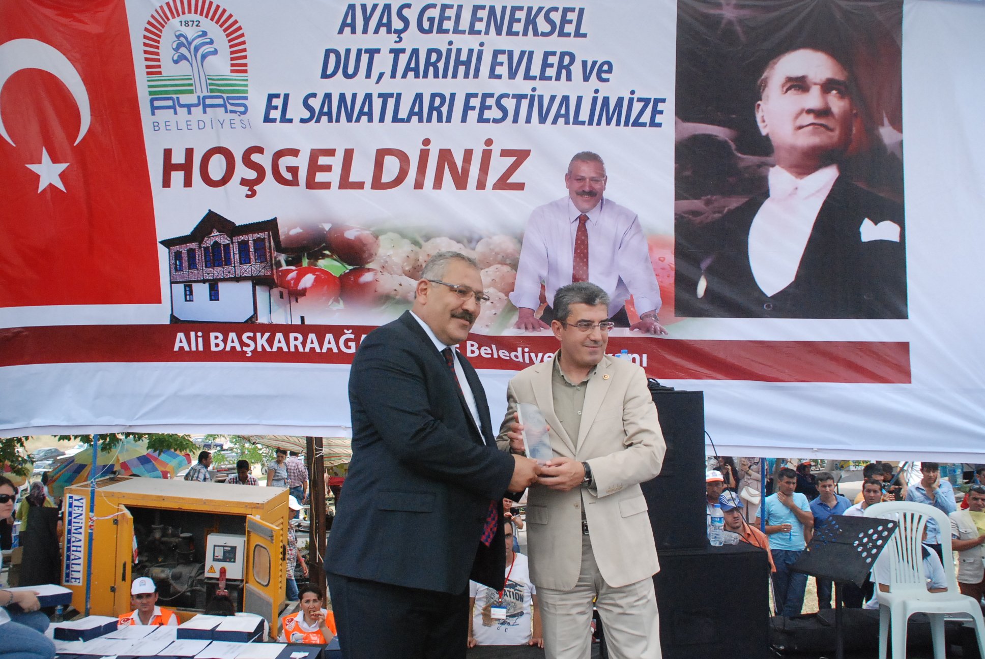 Ayaş Festivalinde Başkarağaç Destanı 